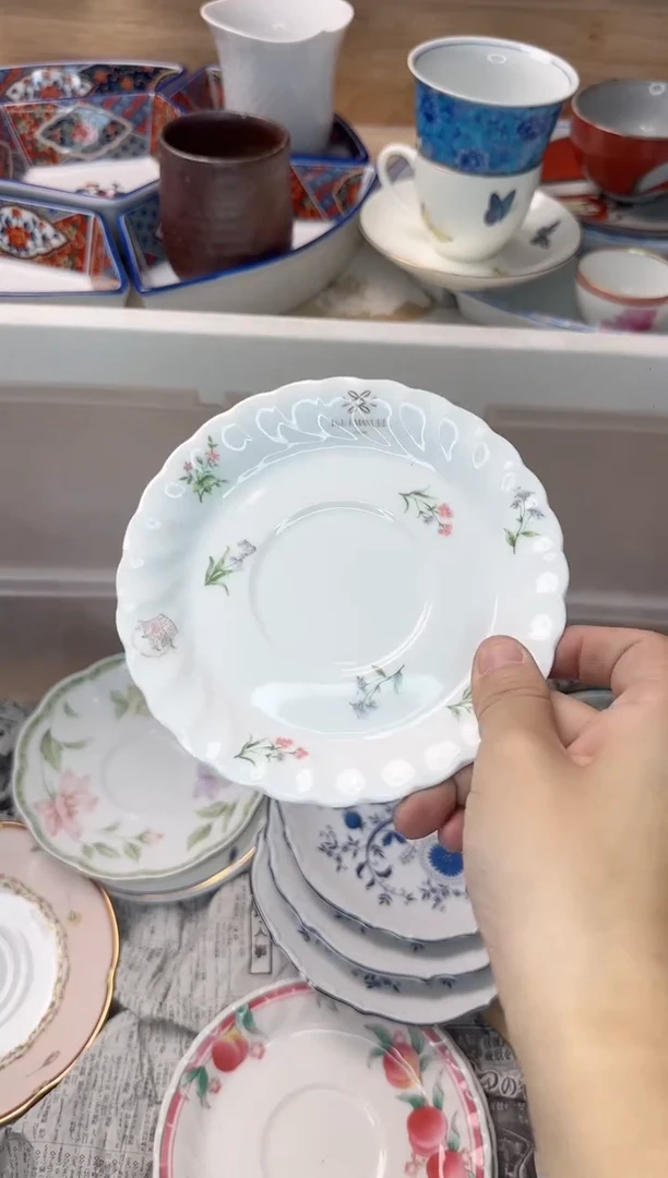 茶杯紫砂清***柔556淘艺中古瓷器满18元包邮