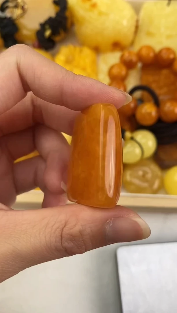 裸石琥珀未镶嵌天然琥珀蜜蜡