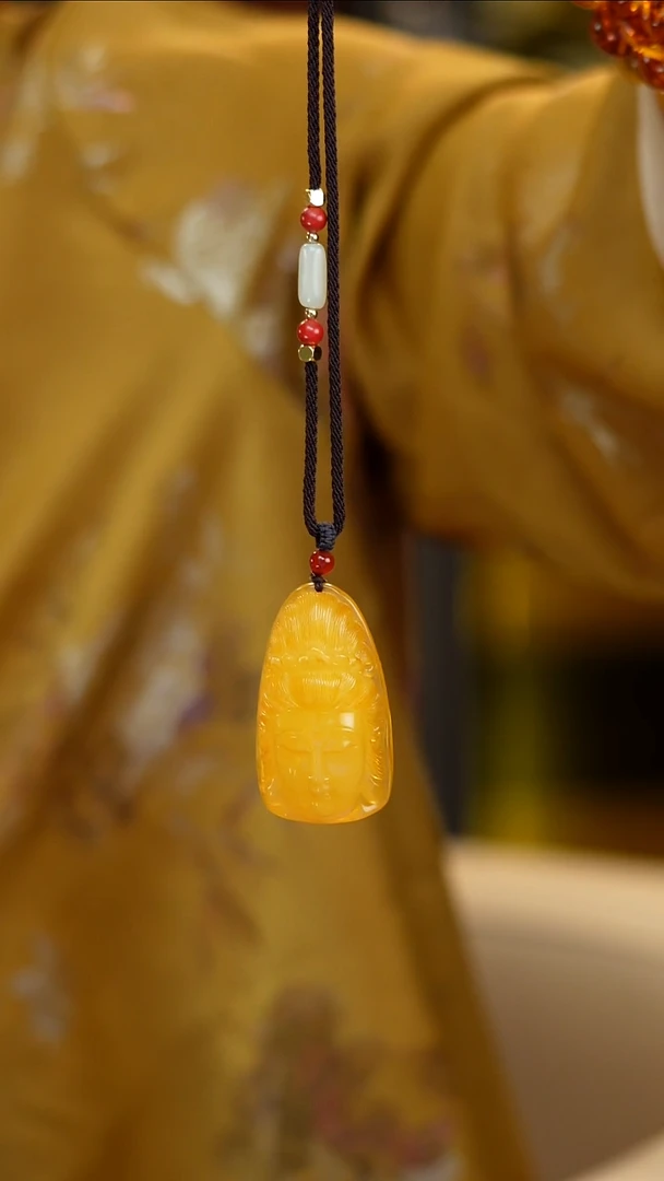 蜜蜡项链未镶嵌福利