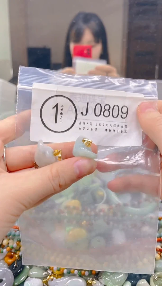 翡翠未镶嵌颈饰/J/翡翠A货一图一物