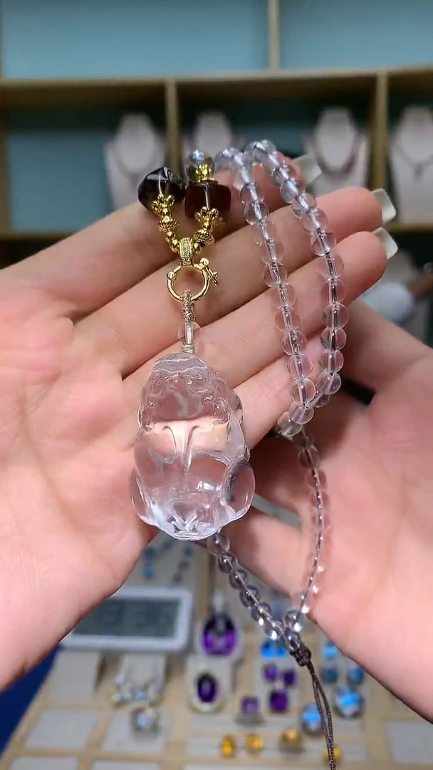 未镶嵌颈饰水晶宝石世家严选