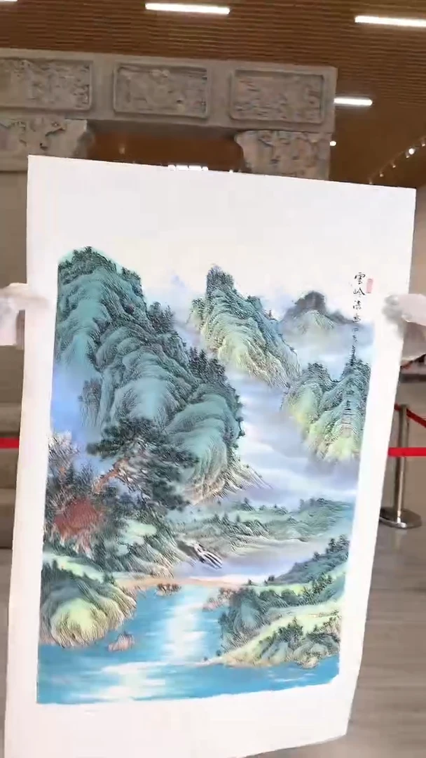 国画17众合艺术馆 李庆兴绘画作品