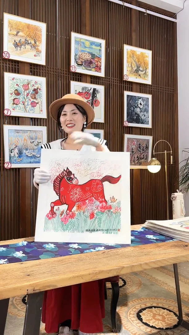 版画版画耿玉琨名章限量版画S