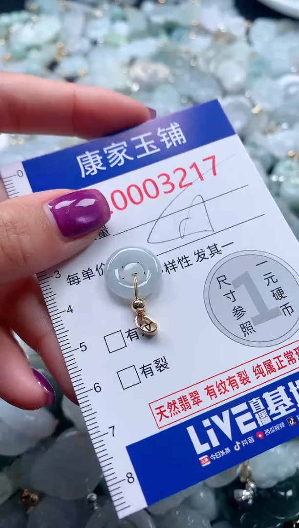颈饰未镶嵌翡翠3217