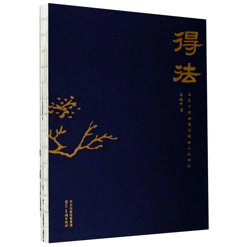 得法从芥子园画谱到国画山水创作陈晓峰著绘画教程彩版内页国画教