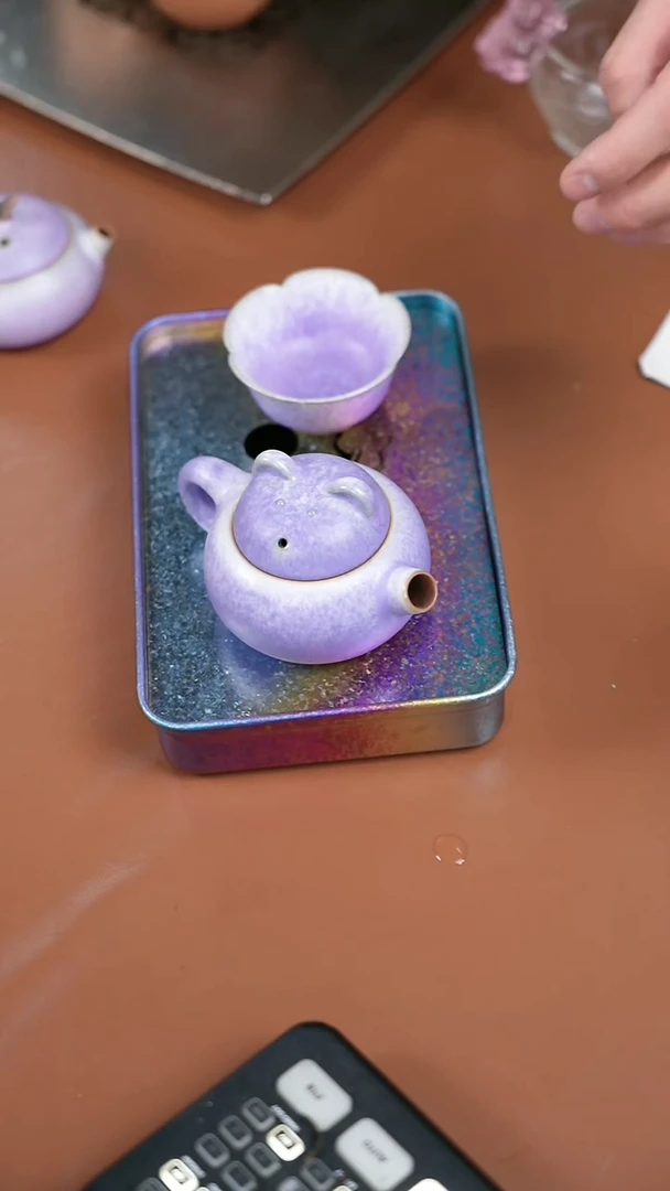 晓宇搭配 主人杯+壶+纯钛茶盘