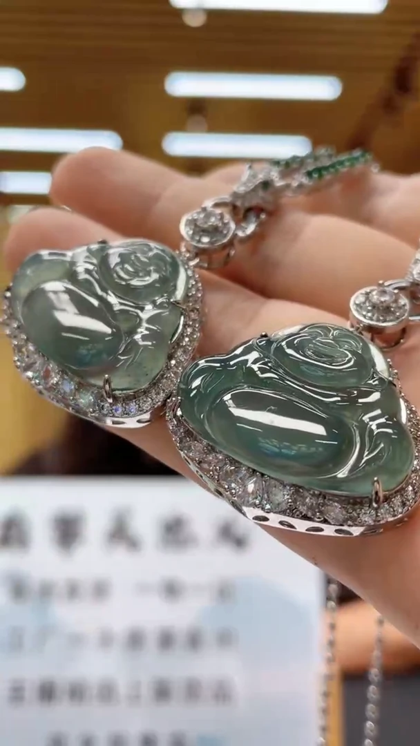 翡翠未镶嵌颈饰多样性发货【只发一件】*x13