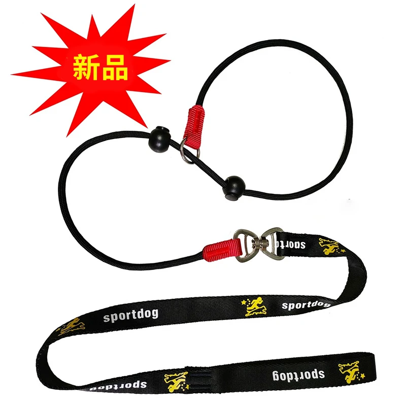 1-3个月幼犬大型犬牵引绳防爆冲链耐咬用遛狗绳结实中大型犬使用