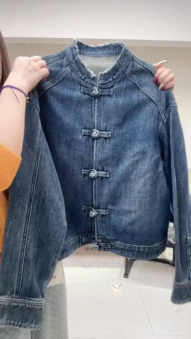 新中式牛仔外套