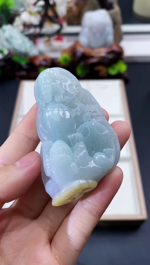 颈饰未镶嵌翡翠天然缅甸A货翡翠