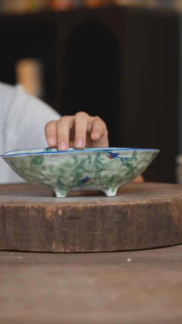 瓷片景德镇高温釉下彩（食品级）