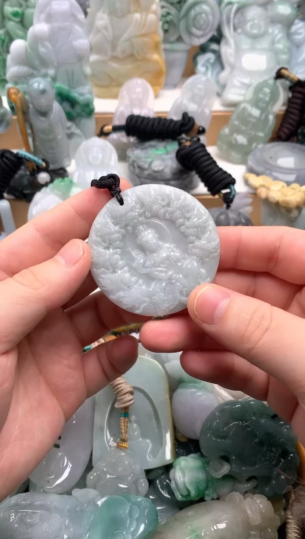 吊坠(不含链)未镶嵌翡翠1