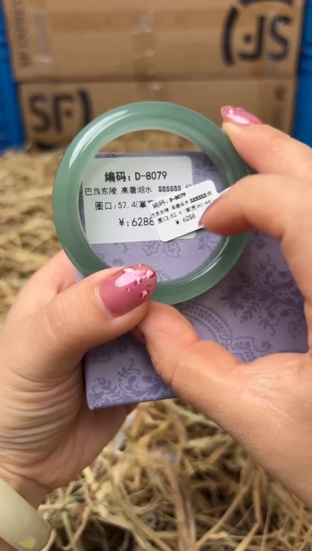 未镶嵌手镯石英质玉D-8079