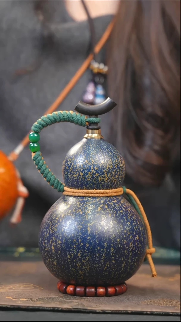 【闪购商品】XG104蓝色中容量酒葫芦随缘发