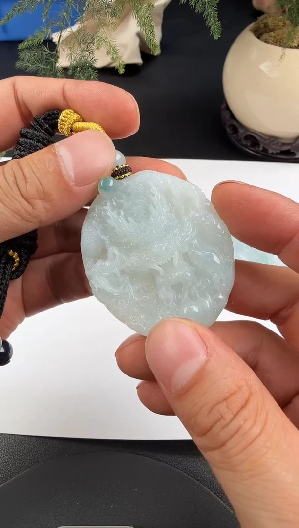 吊坠(不含链)未镶嵌翡翠翡翠饰品-156