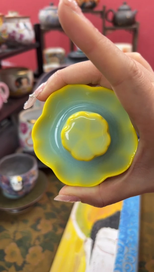 【闪购商品】青柠蚯蚓走泥纹盖置