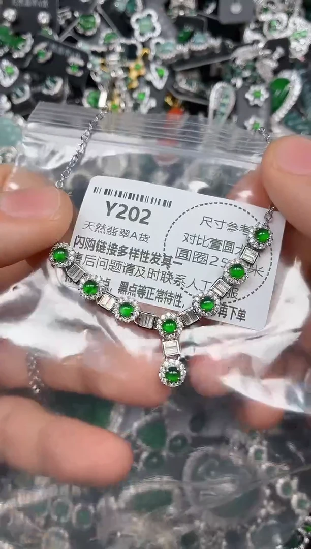 颈饰未镶嵌翡翠Y202项链