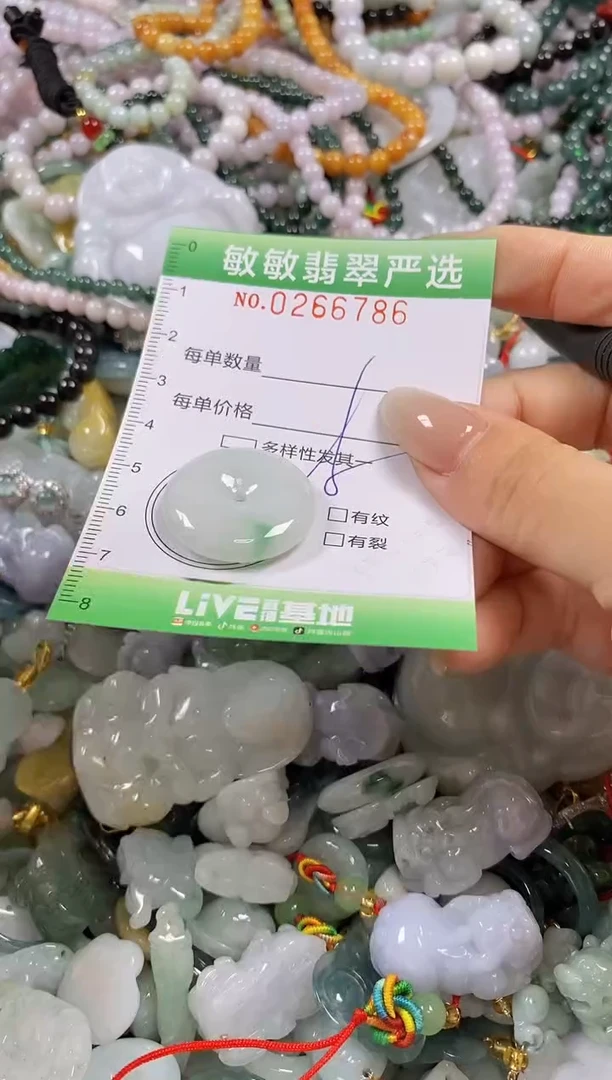 翡翠未镶嵌颈饰闪购0266786