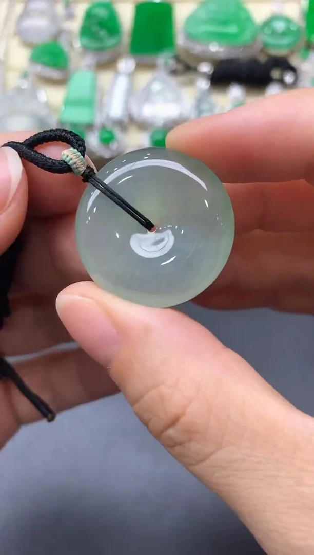 颈饰未镶嵌翡翠356-中国好珍宝