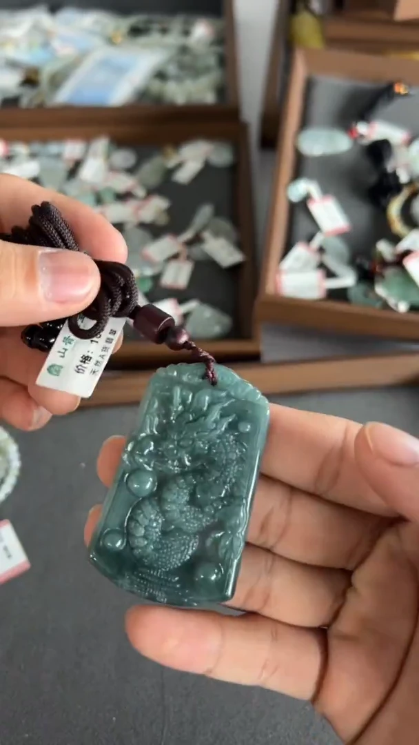 颈饰未镶嵌翡翠4285号买断