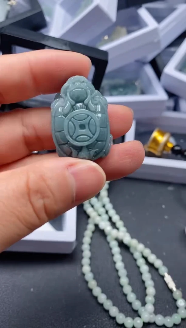 【闪购商品】翡翠未镶嵌吊坠(不含链)39389