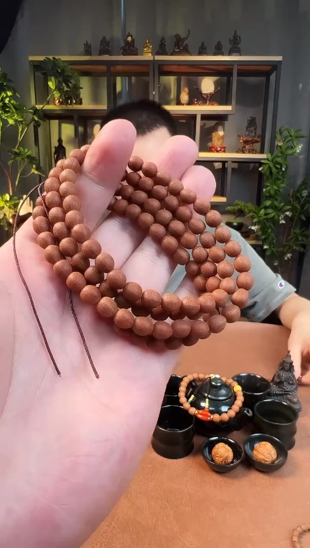 手串五线菩提6+108金五线
