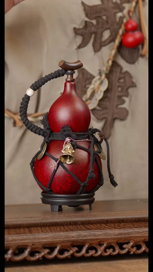 333号精品天然大漆酒葫芦一物一拍~