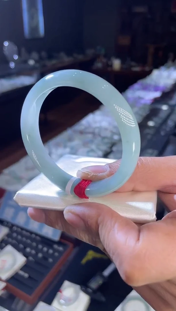 未镶嵌手镯翡翠正圈54-55