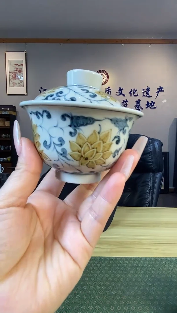 【闪购商品】景德镇青花手工手绘陶瓷