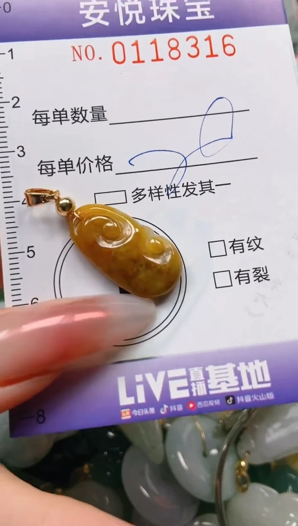 【闪购商品】翡翠颈饰未镶嵌闪购0118316