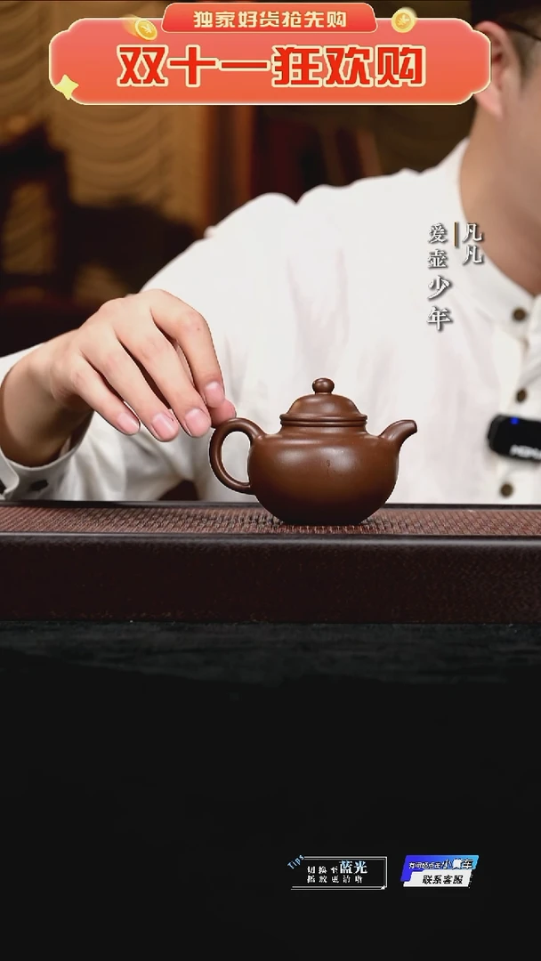 凡凡会客厅&潘俊昌09 掇球紫泥200cc