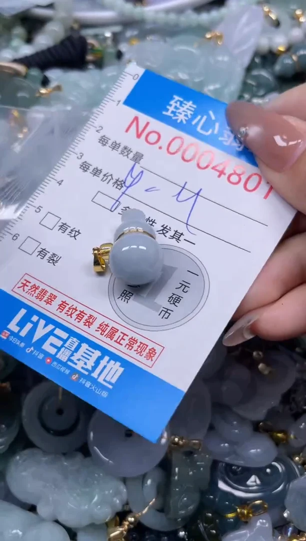 颈饰未镶嵌翡翠4801