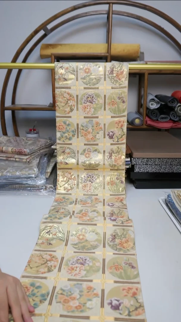 织绣90 团花团花团花