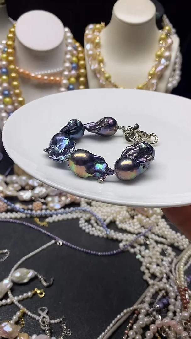 颈饰未镶嵌淡水珍珠手链