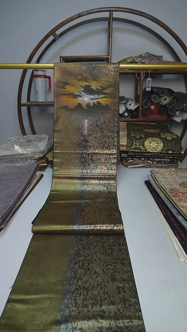 织绣40西阵织两通手绘