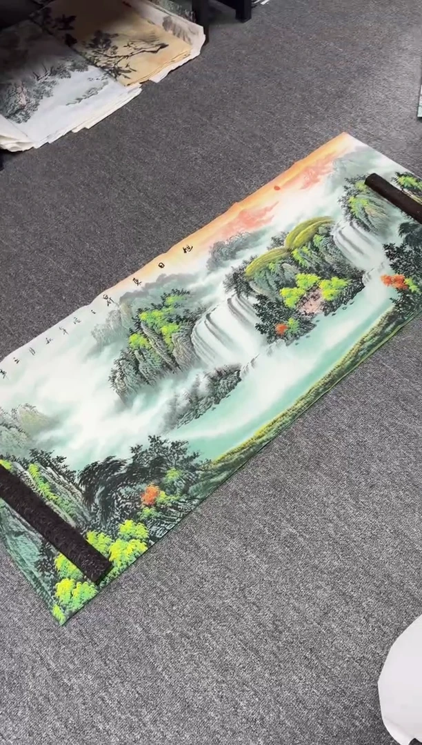 国画艺初美术馆精选链接--青山绿水