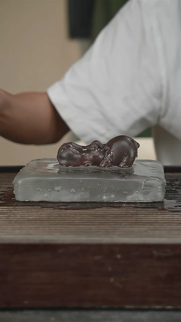 茶壶紫砂福利款，茶宠