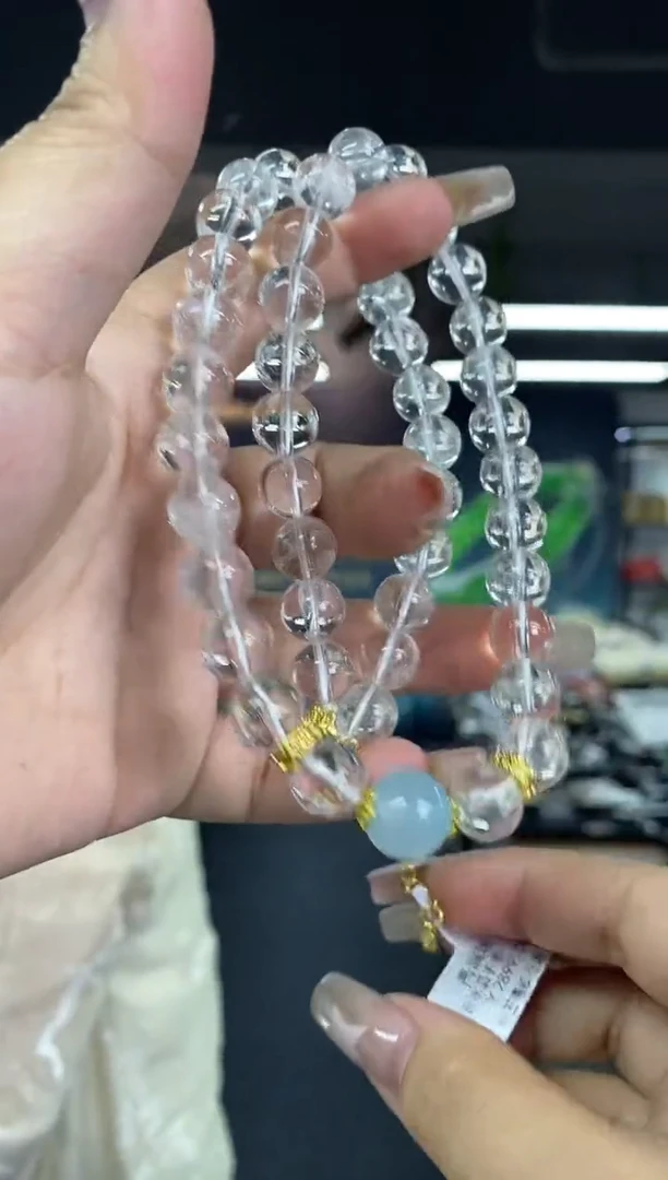 未镶嵌项链水晶多样性发其一颜色微差