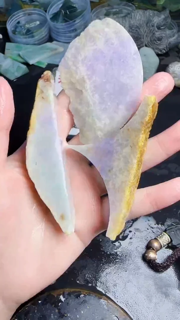 未镶嵌挂件翡翠天然翡翠082