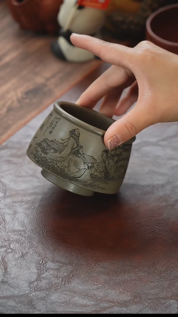茶杯紫砂紫砂主人杯
