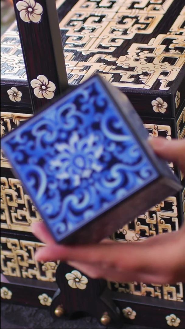 蓝宝相竹炭板8公分小盒