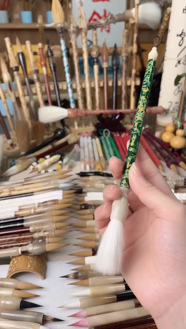 【清水试笔，拒绝蘸墨】墨琳笔庄毛笔1支