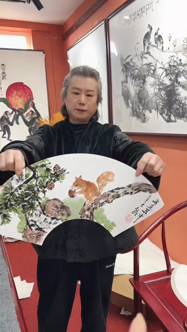 国画周大拙/国画/花鸟