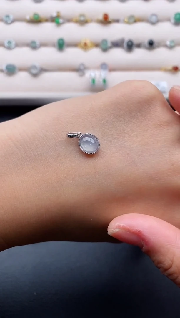 银S925镶嵌戒指翡翠3333333+1