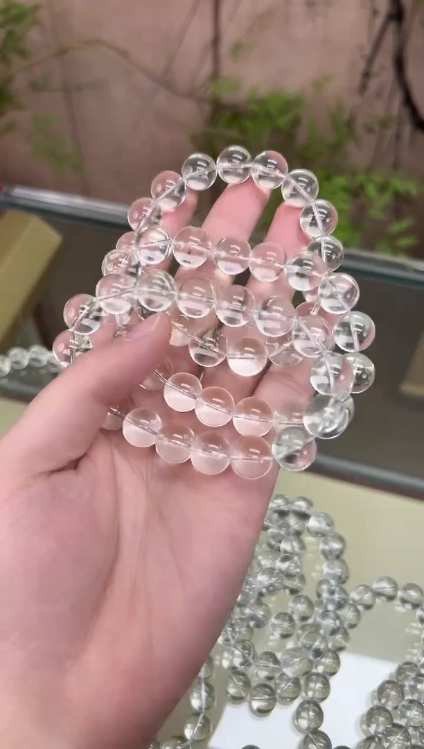 未镶嵌手串水晶白水晶12mm