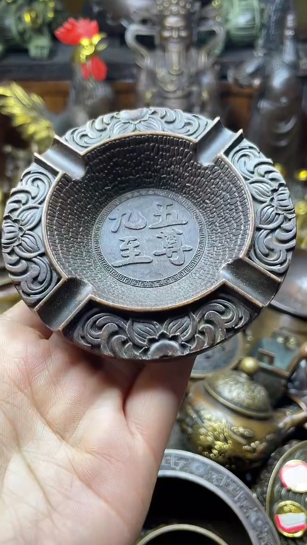 闪购链接，点击下单，有运费险，铜摆件