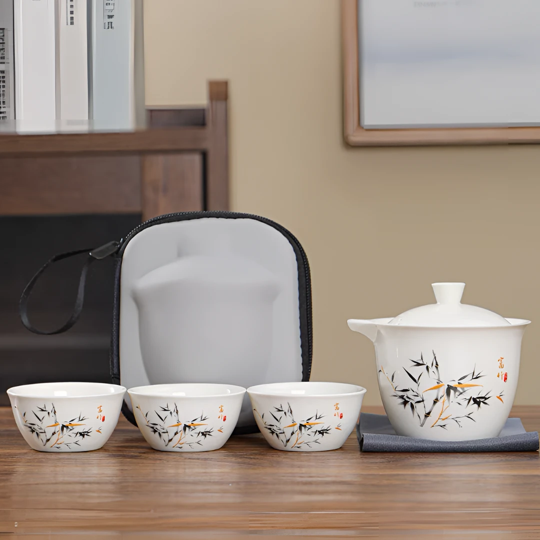 陶瓷竹子旅行套装427