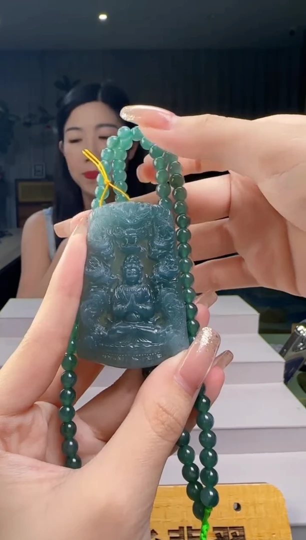 翡翠未镶嵌吊坠(赠链)CC@@WS50818064