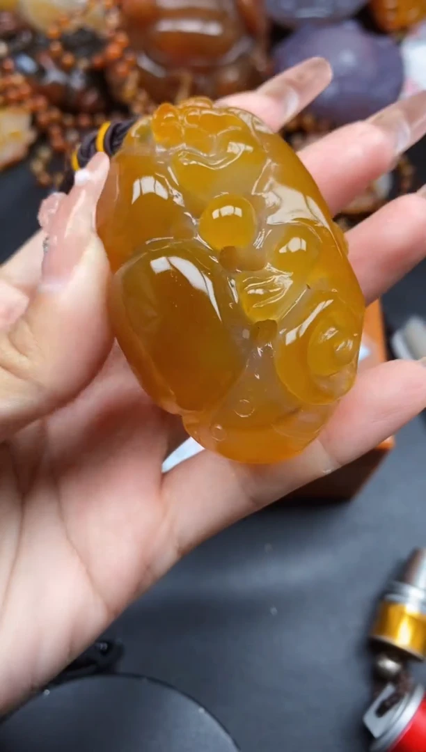 【闪购商品】玛瑙/玉髓颈饰未镶嵌ll