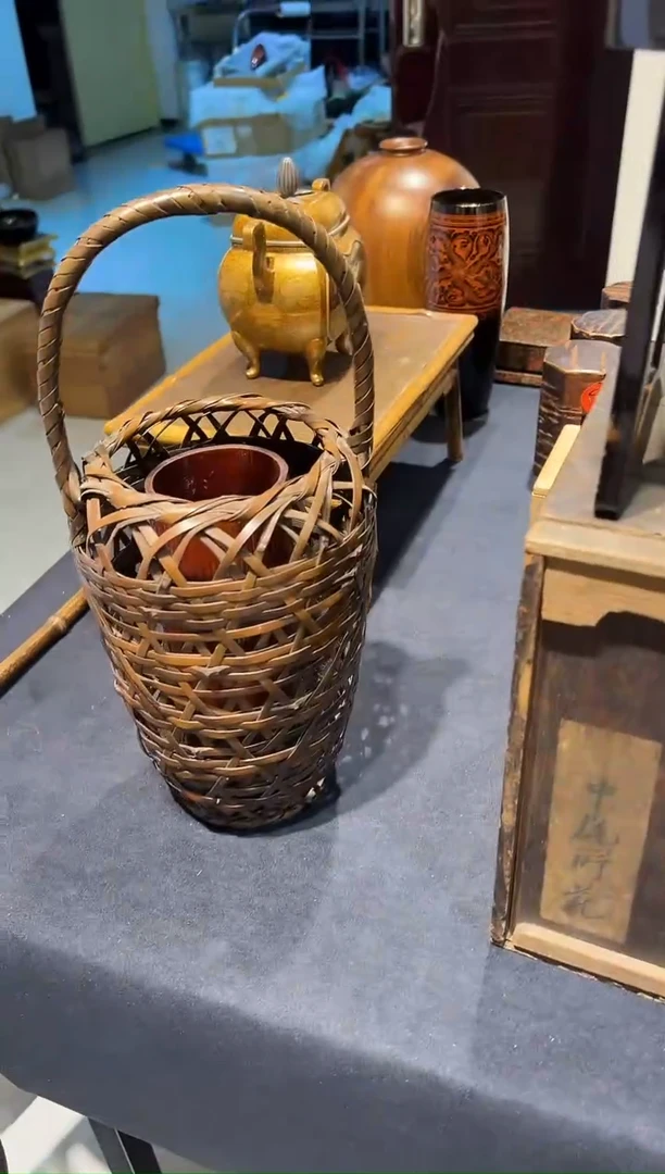 花器 大漆漆器大漆漆器